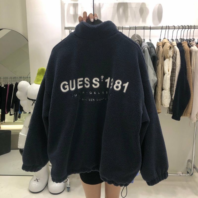 ÁO KHOÁC NỈ LÔNG THÊU CHỮ 02