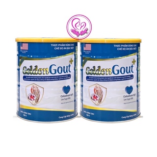 Combo 2 lon sữa golden gout 650g dành cho người bị gút hàng chính hãng giá