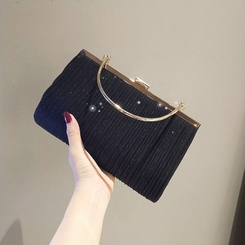 Clutch Túi Xách Nữ Đi Dự Tiệc Đẹp , Túi Ví Cầm Tay Nữ Đeo Chéo Kim Sa Lấp Lánh Sang Chảnh Cao Cấp - LISA