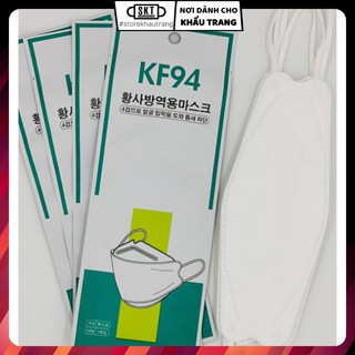 Khẩu Trang KF94 Chống Bụi Siêu Mịn Thiết Kế Nếp Gấp Chuẩn Hàn Quốc