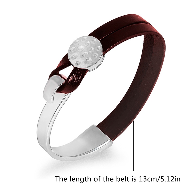 Vòng Tay Da Nhiều Lớp Thời Trang Cho Cặp Đôi