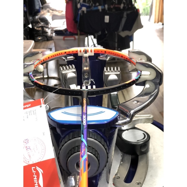 Vợt Cầu Lông Lining 3000 Xám/Cam/Chuối ( Chính Hãng )