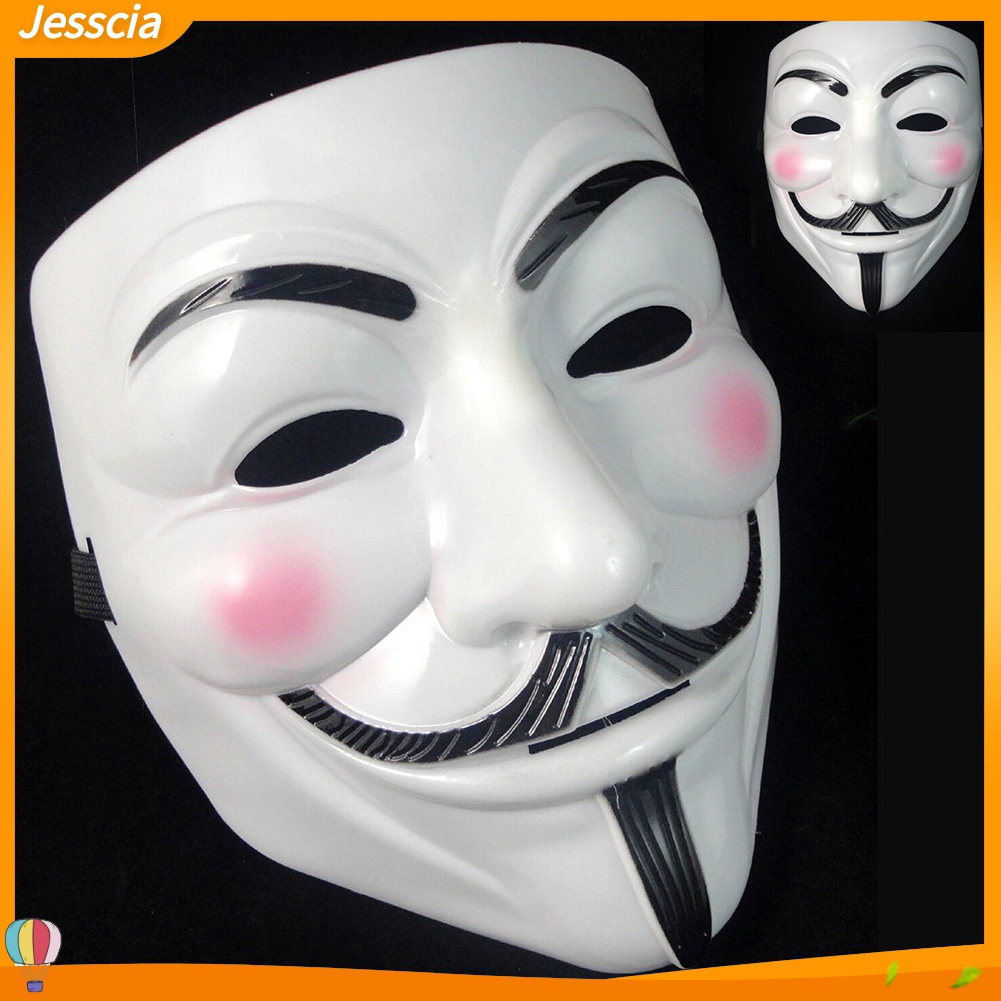 Jessica| Mặt Nạ Hóa Trang Anonymous Hacker V for Vendetta Master