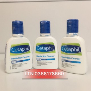 [CHÍNH HÃNG] Sữa Rửa Mặt Cetaphil Gentle Skin Cleanser 125ml ( canada)