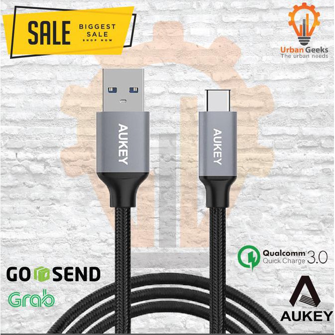 Dây Cáp Sạc Aukey Chuyển Đổi Từ Type-c Sang Usb 3.0 Cb-cd2