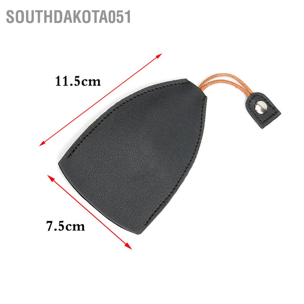 Southdakota051 Hộp đựng chìa khóa ô tô Loại kéo thời trang PU Dễ thương Chìa Fob Bảo vệ Túi