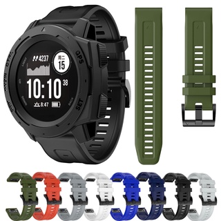 Dây silicon đeo đồng hồ tháo nhanh thay thế cho Garmin Instinct 2