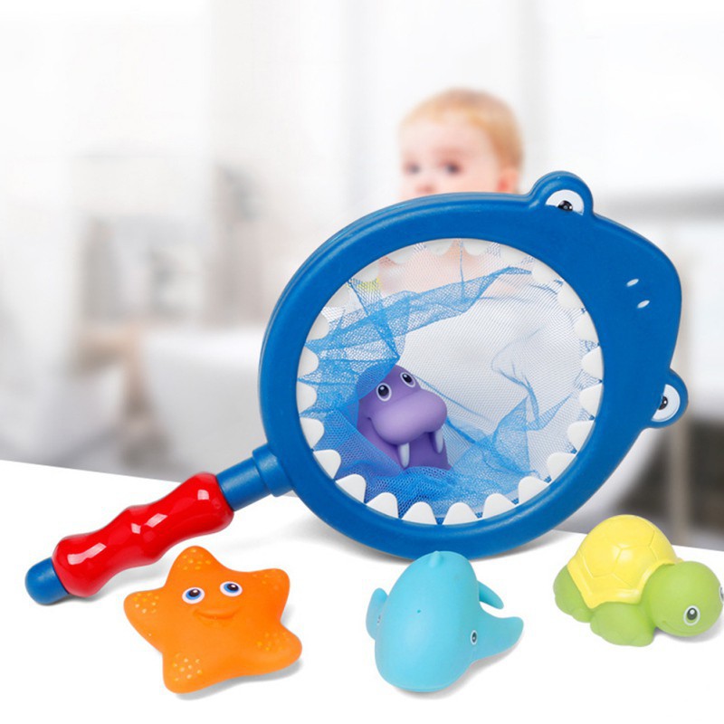 Đồ chơi vớt thú khi tắm táp thú vị cho các bé