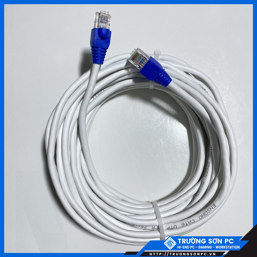 Dây Mạng CAT6 Bấm Sẵn 2 Đầu Theo Mét 3m 5m 10m 20m 30m 40m 50m | Cáp mạng lan