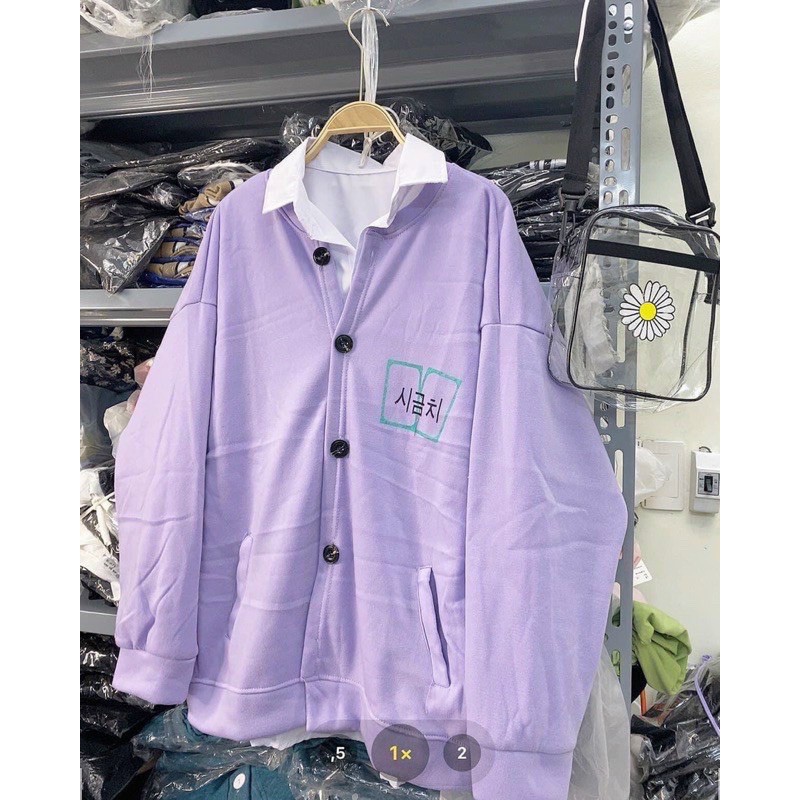 [VIDEO][ÁO CARDIGAN NAM NỮ] ÁO KHOÁC UNISEX CARDIGAN PLASTIC VẢI NỈ NGOẠI FREE SIZE 70KG AK200 | BigBuy360 - bigbuy360.vn