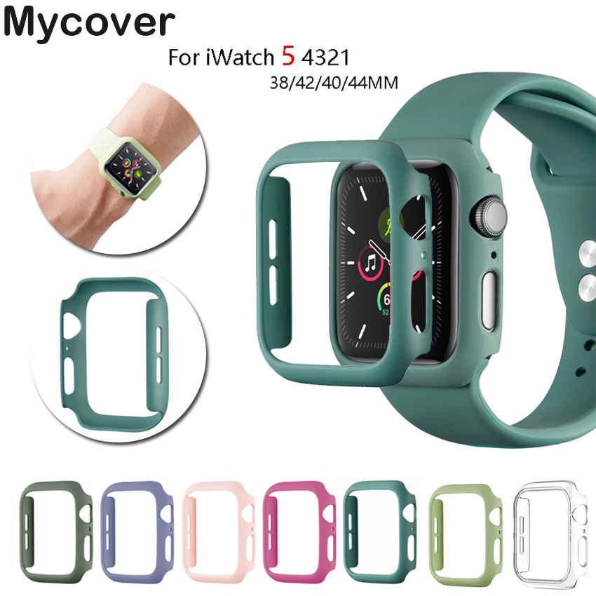 Ốp bảo vệ nhựa PC cứng cho Apple Watch Series 3 2 1 38mm 42mm chống rơi vỡ