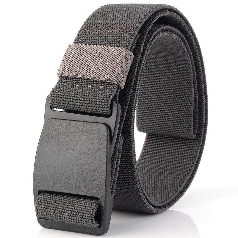 Thắt lưng nylon dày 3.8cm thiết kế đơn giản với khóa nhựa dày 4mm thời trang cho nam
