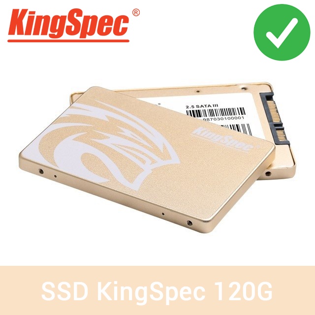 SSD Kingspec 120G P4-120 2.5 Sata III - Hàng mới chính hãng