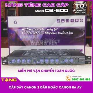 Nâng tiếng cao cấp TD acoustic CB600 tặng dây canon