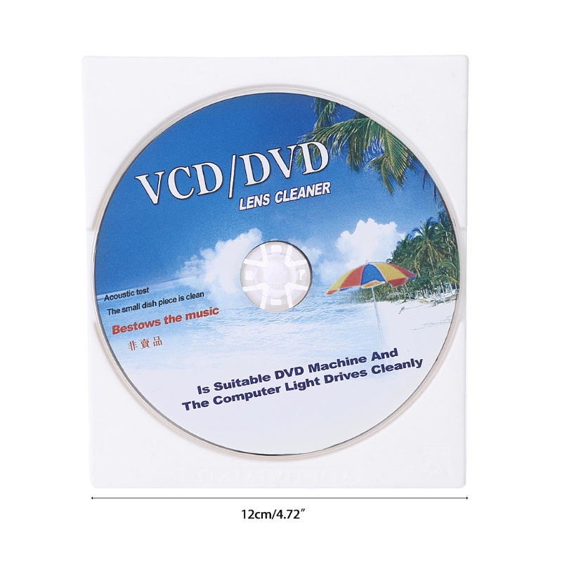 QUU 4 in 1VCD DVD Cleaner New Game PlayerCd-Rom Dvd Ps2 Cleaning Liquid Included