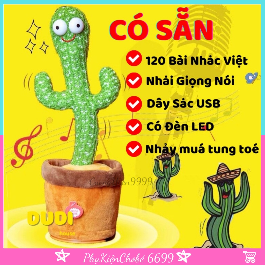 Đồ chơi - Cây xương rồng nhảy múa