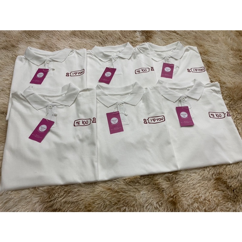 Áo đôi Polo nam nữ trai gái tình yêu