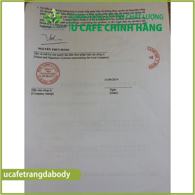 (100gr) 1 gói ủ cafe chính hãng,ủ trắng cà phê,ủ cà phe,ủ trắng body,dùng cho face và body hàng chính hãng