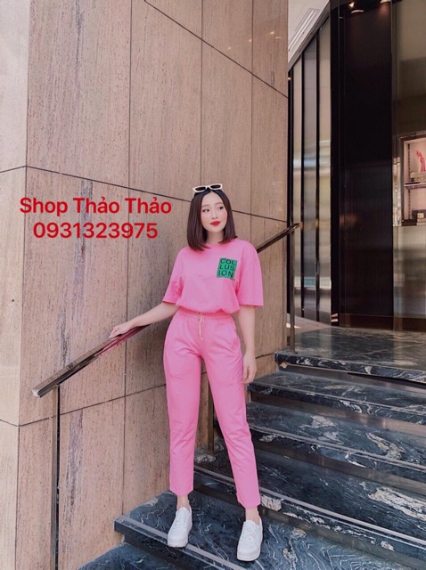 Đồ Bộ Thun Cotton Mẫu Chữ Ký Siêu Hot 🎀Giảm 10K Đơn 200K