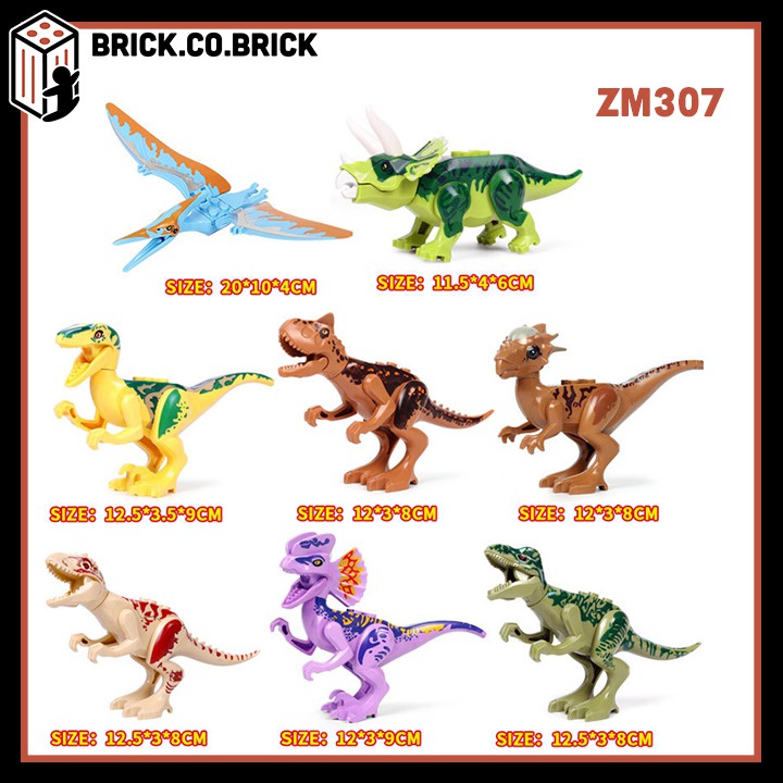 Mô Hình Khủng Long và Đồ Chơi Lắp Ráp Non LEGO Dinosaurs Jurassic Park T Rex Tyrannosau 77043