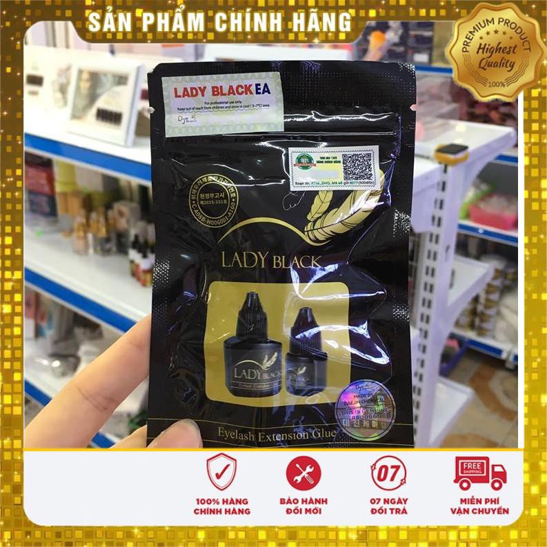 [FREE SHIP] keo nối mi lady black