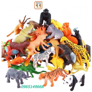 Đồ chơi mô phỏng các con vật con thú bằng nhựa cao cấp cho bé tìm hiểu thế giới xung quanh động vật rừng vật nuôi