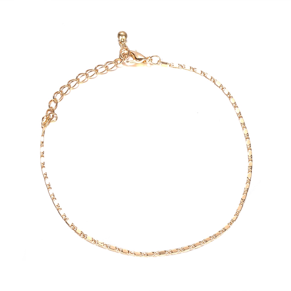 Set 4 vòng đeo chân phong cách cổ điển thanh lịch dành cho nữ