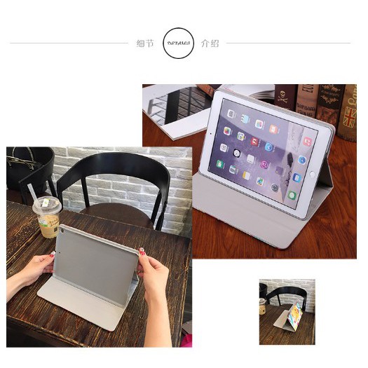 Bao da ipad 2017/ipad 2018/gen 5/gen 6/Air 2/1/ipad 2/3/4 siêu cute | BigBuy360 - bigbuy360.vn
