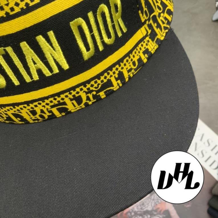 ( Size 1 - 3 tuổi ) Mũ Hiphop Thể Thao in Dio Vá Kết Đen Thời Trang Cho Bé Cao Cấp