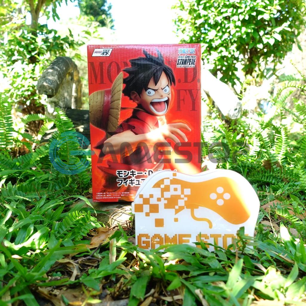 Mô hình One Piece Monkey D Luffy 16cm (Great Banquet) BANDAI Mô hình tĩnh Nhựa PVC CHÍNH HÃNG NHẬT OPBD06