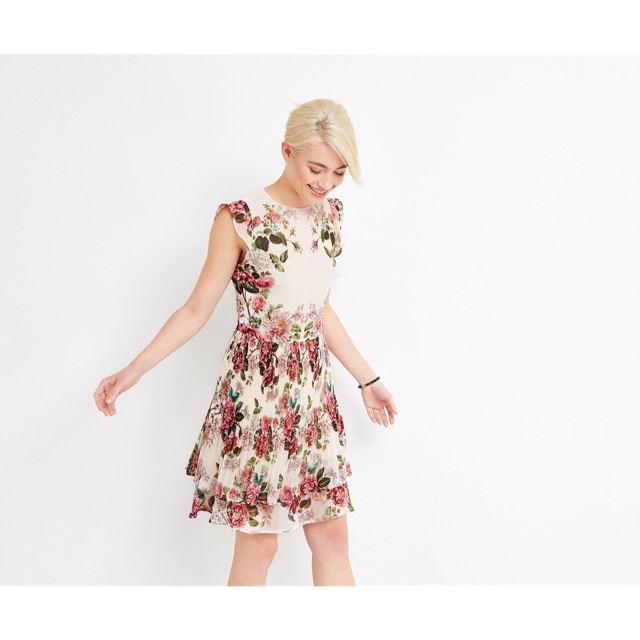 Đầm oasis auth size 8uk new giật tag