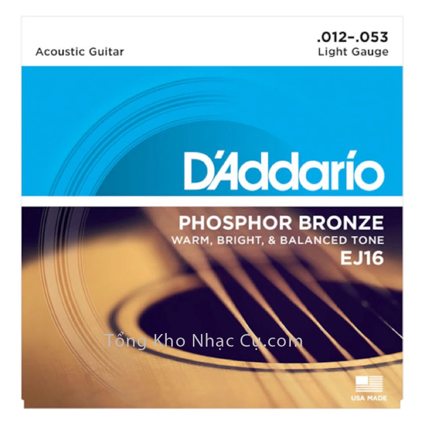 Dây đàn guitar Acoustic DAddario EJ16