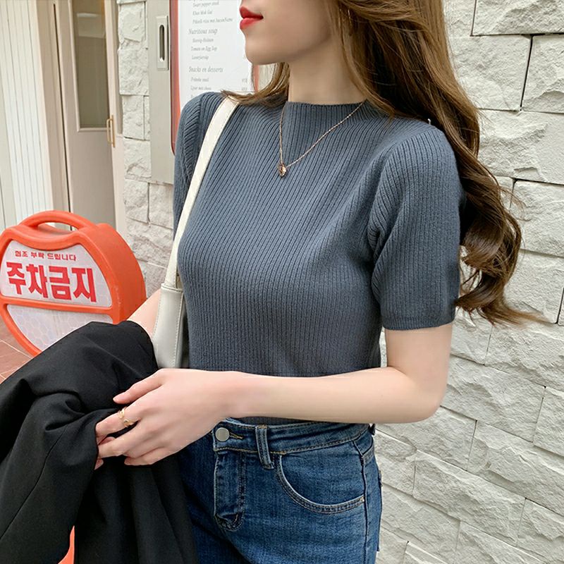 ÁO LEN CỘC TAY CỔ 3 PHÂN ĐỦ 8 MÀU | BigBuy360 - bigbuy360.vn