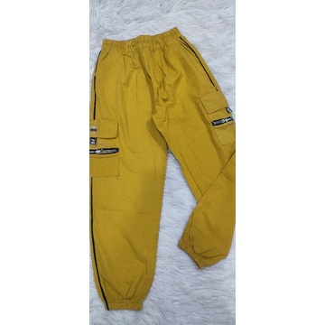 Quần dài vải kaki bo lai