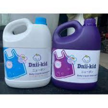 Nước Giặt Xả Dnii-Kid, An Toàn Cho Da Trẻ Nhỏ, Can 3600ML Siêu Thơm,Siêu Tiết Kiệm, Giao Màu Ngẫu Nhiên