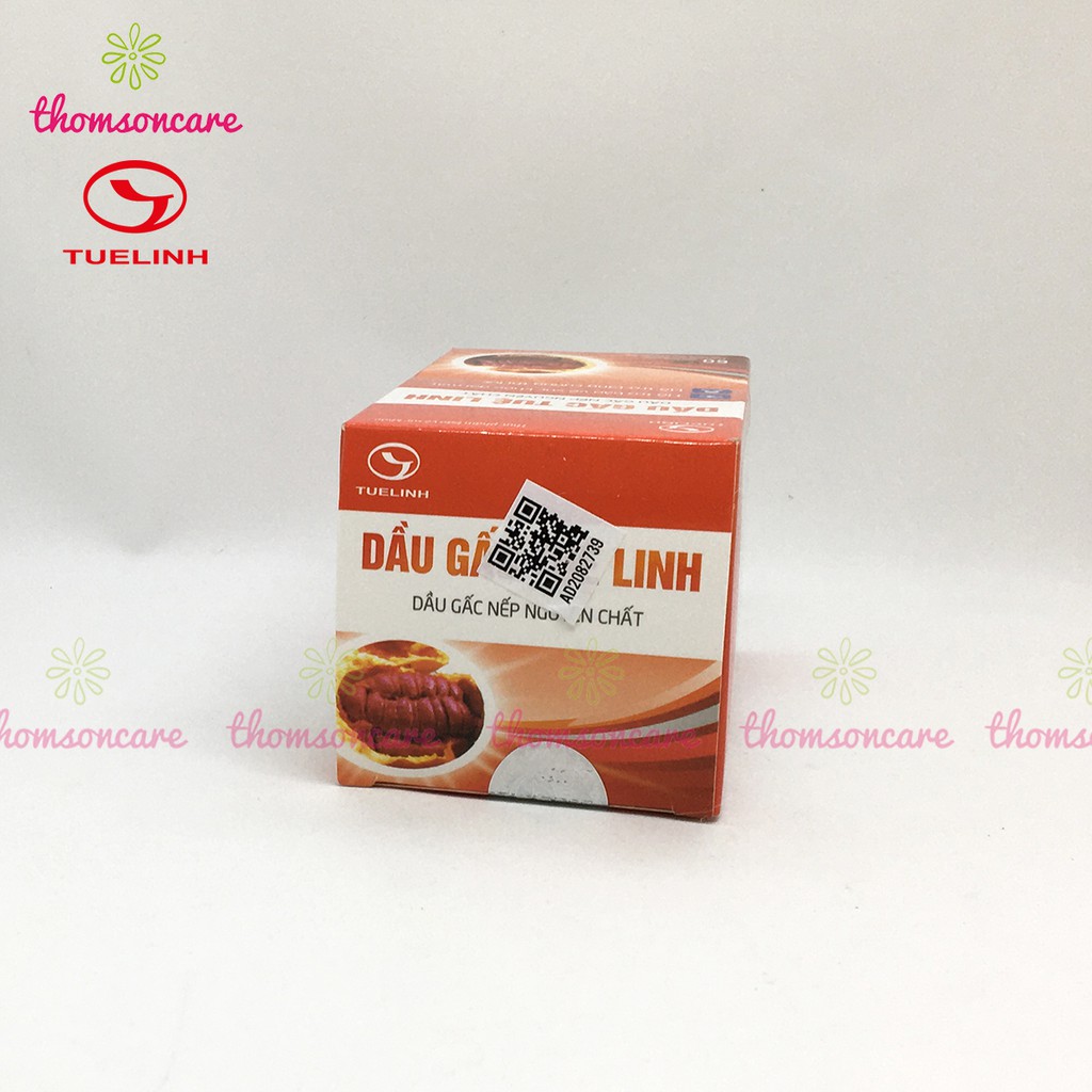 Dầu gấc Tuệ Linh - Giúp sáng mắt đẹp da - Chính hãng Tuệ Linh - Mẫu mới, hộp 60 viên Chính hãng