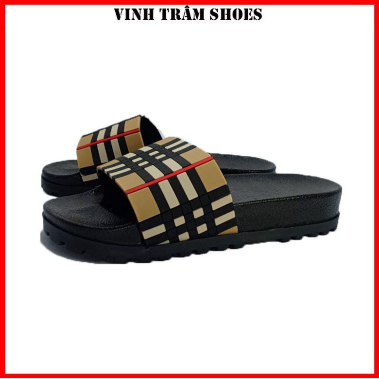 Dép lê thời trang quai ngang nam đế cao 4cm hàng sẵn kho từ 38 - 43 [ Hoàn xu ]