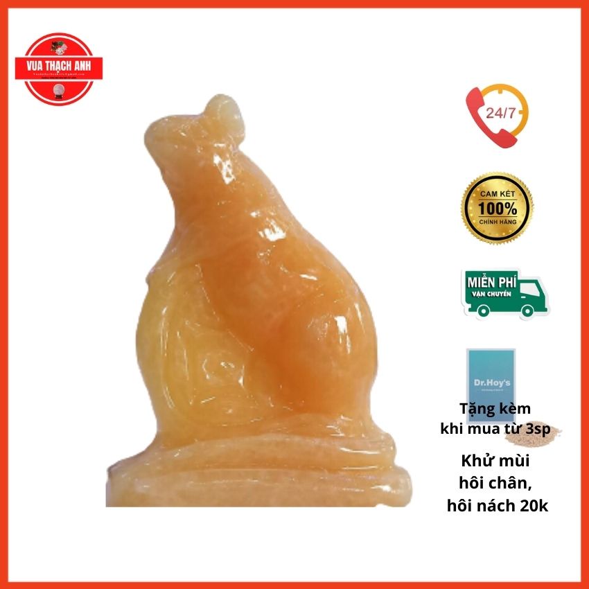 Tượng Chuột 12 Con Giáp Đá Ngọc Hoàng Long ⚡FREESHIP⚡ Giá Gốc, Đá Nguyên Khối, Trang Trí Nhà Cửa Thu Tài Hút Lộc,..