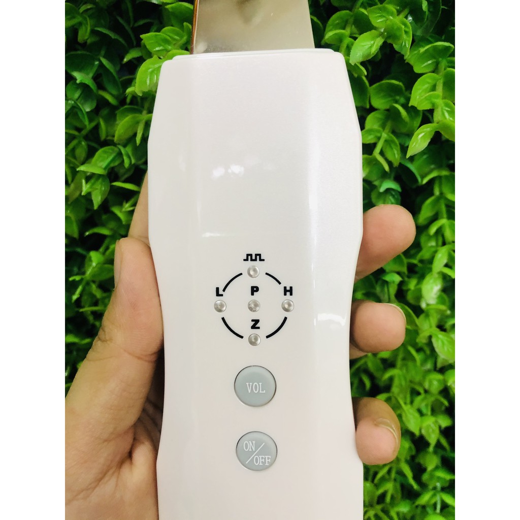 [Bảo Hành 12 Tháng] Máy Sủi Da Tẩy Tế Bào Chết Ultrasonic Skin Spatula