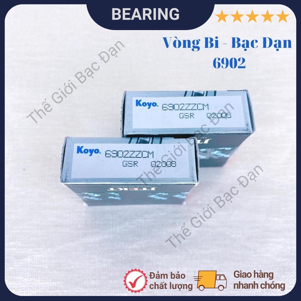 Vòng bi bạc đạn 6902 ZZCM KOYO -hàng đẹp - chất lượng cao -Thế Giới Bạc Đạn