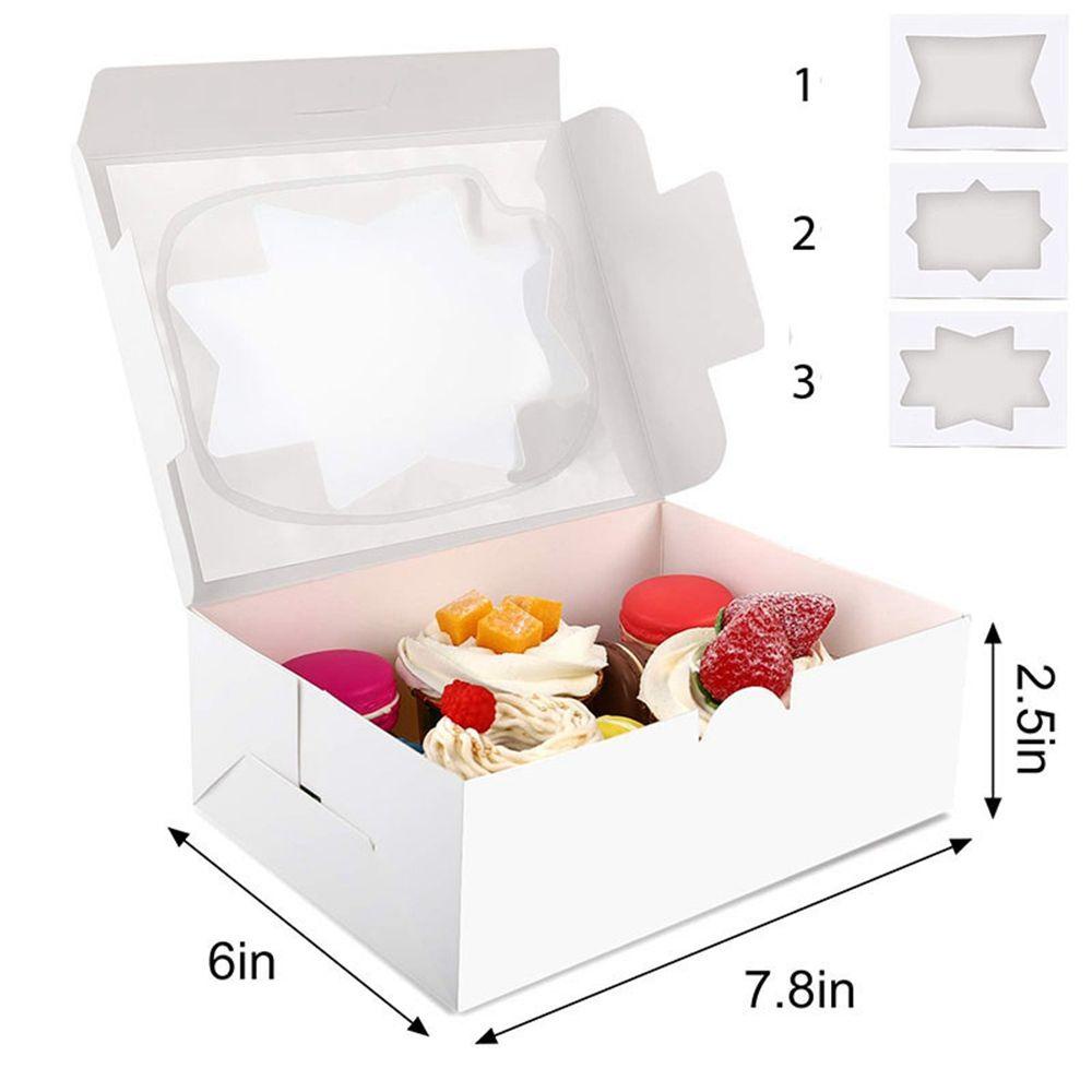 AUGUSTINA Set 15 Hộp Đựng Bánh Quy 8 Inch Xinh Xắn