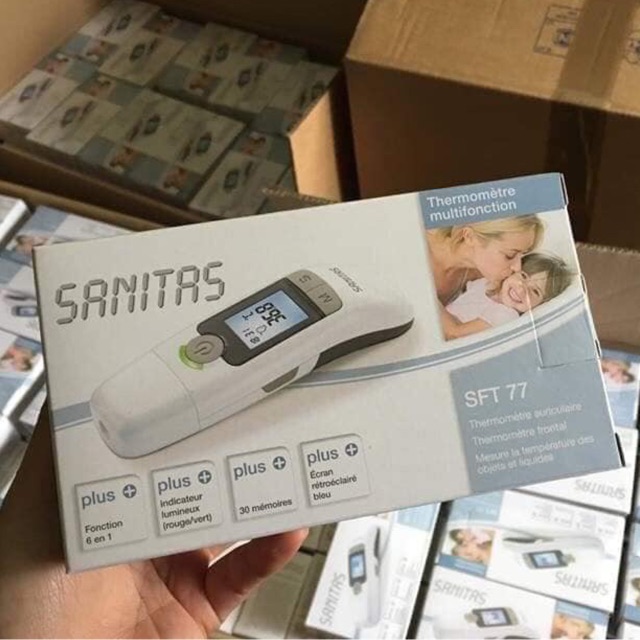 Nhiệt kế điện tử sanitas