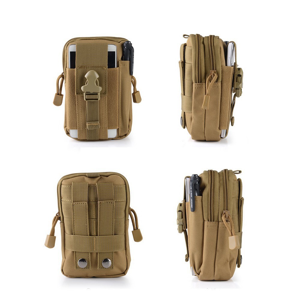 Túi đeo hông chiến thuật quân đội du lịch chống nước nhiều ngăn đa năng EDC FB-001029
