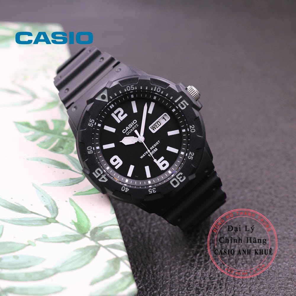 Đồng hồ nam Casio MRW-200H-1B2VDF dây nhựa