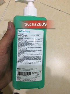 DUNG DỊCH RỬA TAY NHANH SOFTA- MAN