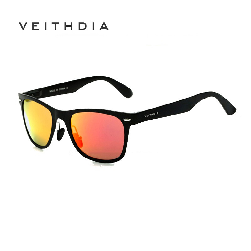 Phụ kiện thời trang VEITHDIA 2140 dành cho nam Kính râm phân cực vuông bằng nhôm magie chất lượng cao gentle monster | BigBuy360 - bigbuy360.vn