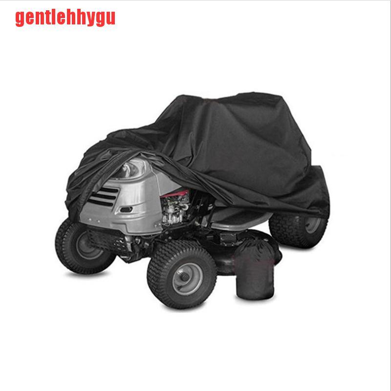 [gentlehhygu]Lawn Mower Cover Waterproof Oxford Cloth Lawn Mower Cover