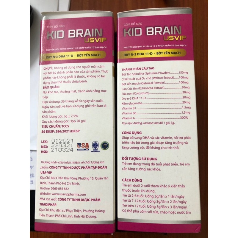 Cốm bổ não Kid BRAIN