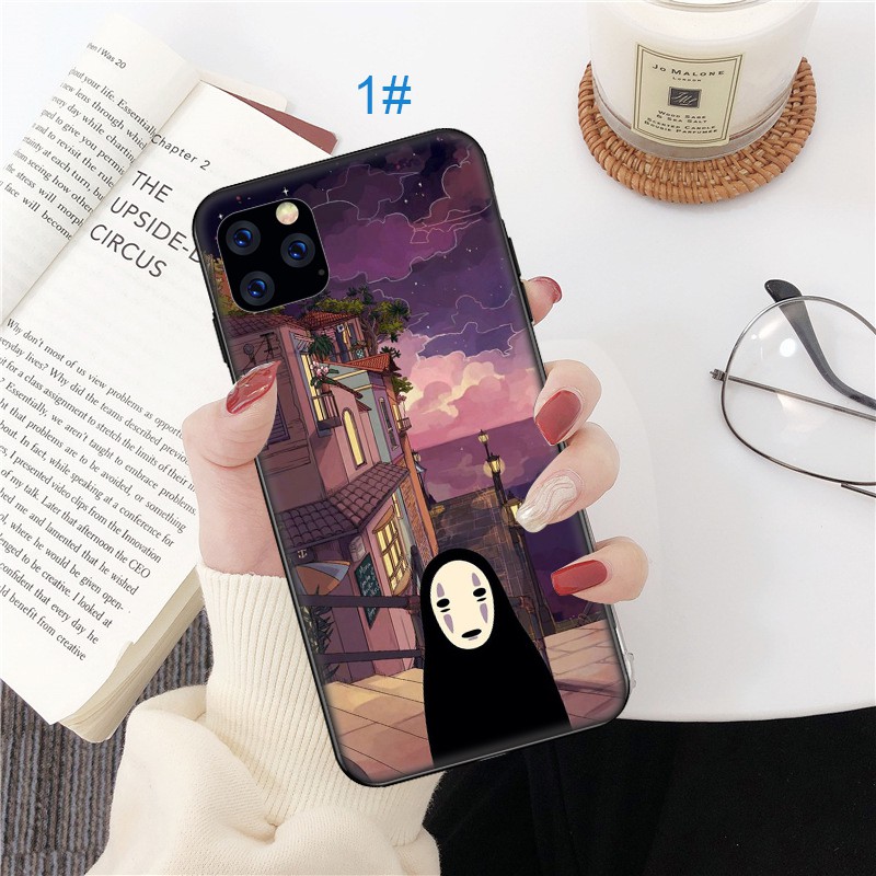 Ốp điện thoại dẻo Ghibli MD155 cho iPhone 5 5s Se 6 6S 7 8 Plus X XR Xs Max