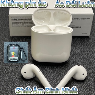 Tai nghe Bluetooth Airpods2 Sạc Không Dây, Định vị,Đổi Tên,Chất Âm Cực Đỉnh,Bảo Hành Đổi Mới